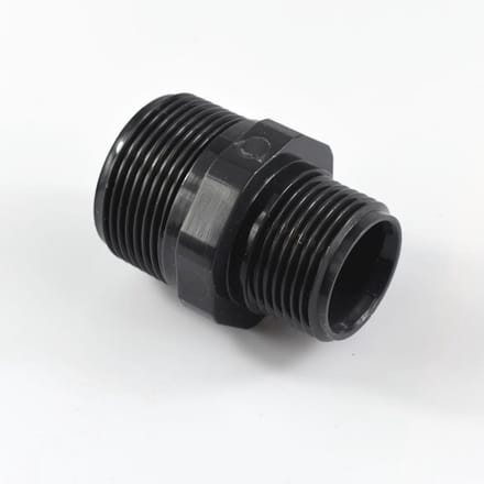 PVC Fittingen, PVC-U Verloopnippel 2 1/2\" x 2\", Buiskoppeling