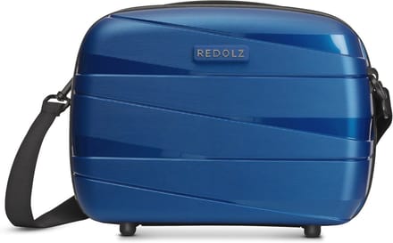Beautycase Essentials in Blauw Metallic - Reiscomfort en Stijl