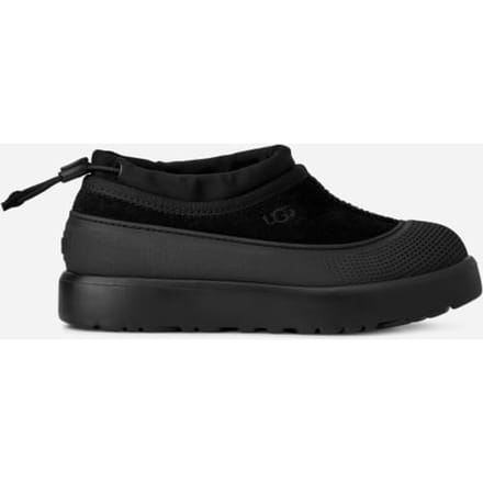 UGG® Tasman Weather Hybrid for Kids in Black, Size 13K, Suede/Polyester/Wool