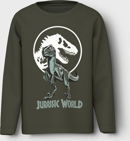 NAME IT - TMMPFUNDER JURASSIC LS TOP NOOS SKY - Jongens - Lange mouwen shirts