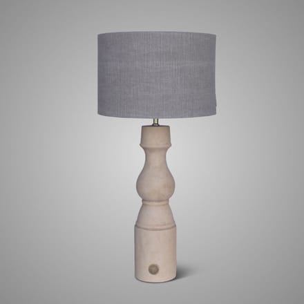 Brynxz - Lamp - Tafellamp - Baluster - L - Taupe - D.12 H.53