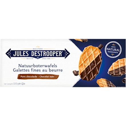Natuurboterwafels Belgische Chocolade