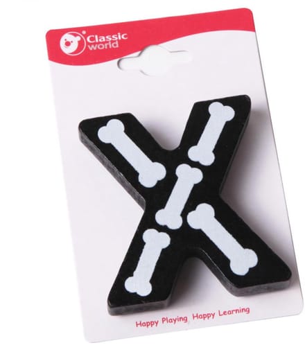 CLASSIC WORLD Houten Letter X