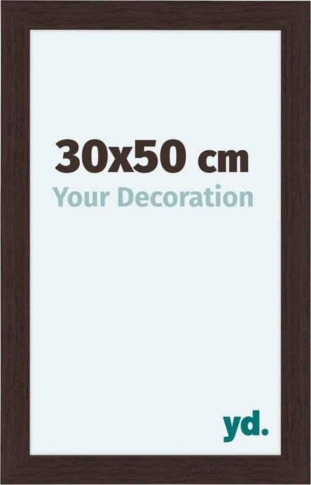 Your Decoration - Fotolijst 30x50 cm - MDF - Eiken Donker - Como