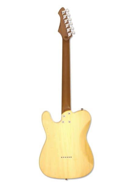 Aria 615-MK2 Hot Rod Collection Nashville RBRD Ruby rode T-Style Elektrische Gitaar Ruby Red