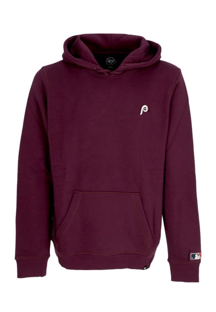Mannen hoodie Mlb Base Runner Emb Burnside Hoodie Phiphi Plum