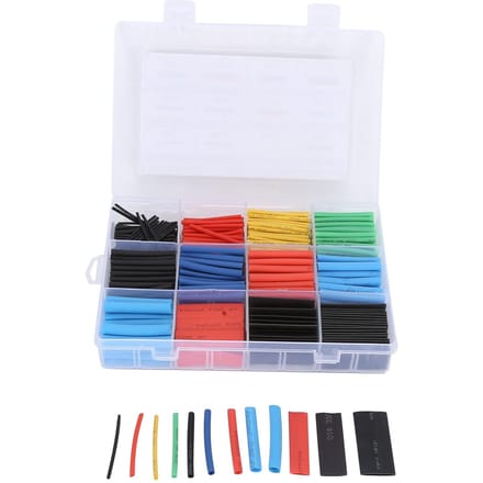 560 stuks krimpkous draadkrimpkous vlamvertragend geïsoleerde krimpkous set