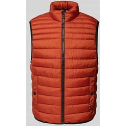 Regular fit bodywarmer met waterafstotende functie