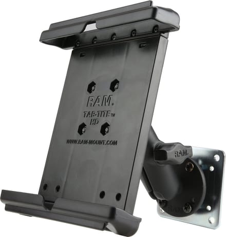 Dashboard Montage met Steunplaat voor 8" Tablets met case