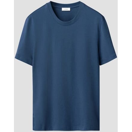 Eton T-Shirt Organic Supima Cotton Uni Single Jersey Blauw / male