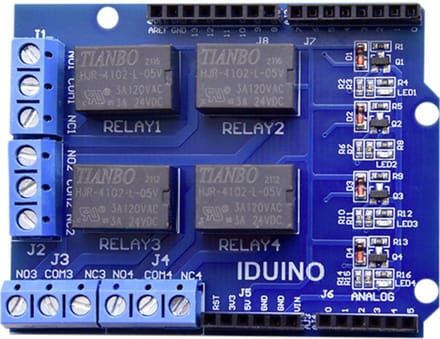 Iduino ME606 Shield Geschikt voor serie: Arduino 1 stuk(s)