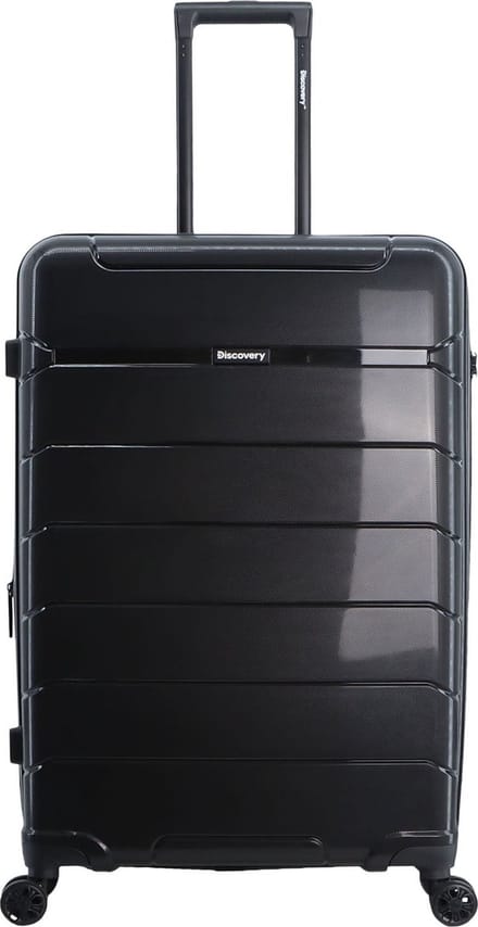 Discovery Skyward Harde Koffer / Trolley / Reiskoffer - 75 cm (Large) - Zwart - Zwart / Large