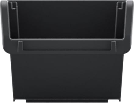 Kistenberg Stapelbak maat 1 - 115x80x60 mm - zwart