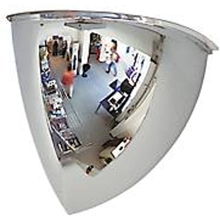 Panoramaspiegel 90 °/600, 2 kg, B 300 x H 300 x D 230 mm