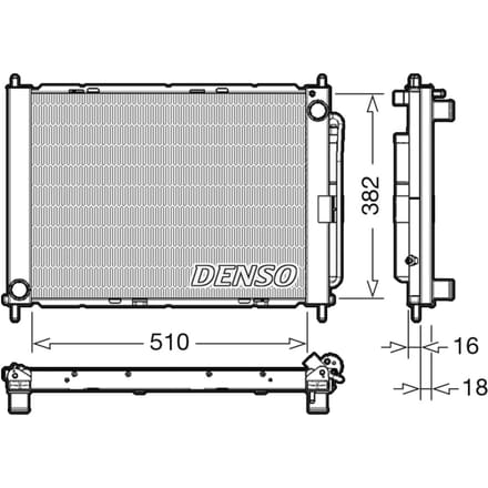 Koelmodule DENSO DRM23104