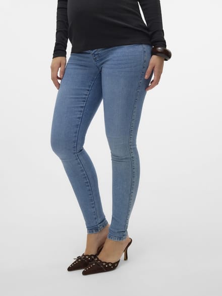MAMALICIOUS - MLAUKIE SKINNY JEANS - Dames - Jeans