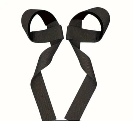 Lifting straps zwart- padded  - geschikt voor krachtsport