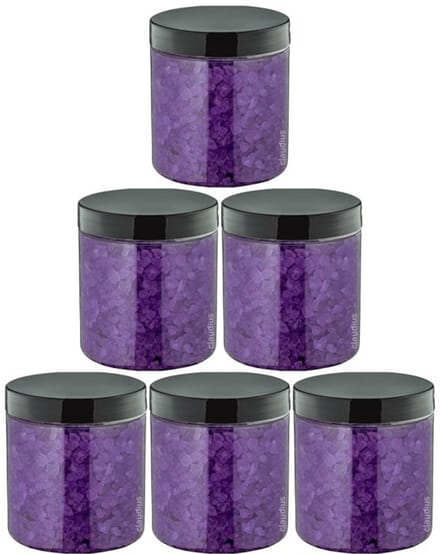 Claudius Badzout Lavendel - 300 gram - Pot met zwarte deksel - set van 6 stuks