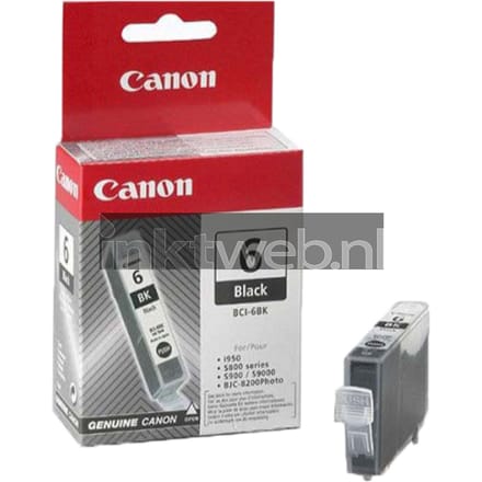 Canon BCI-6BK Inktcartridge Zwart