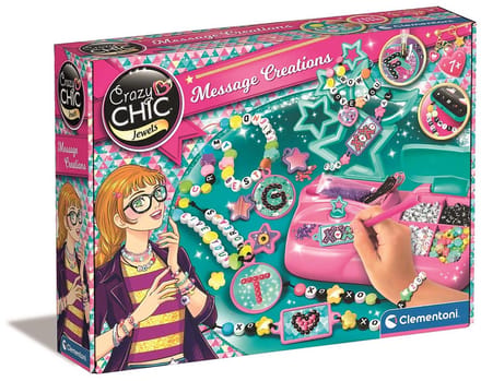 Crazy Chic Message sieraden creatief maken van Clementoni