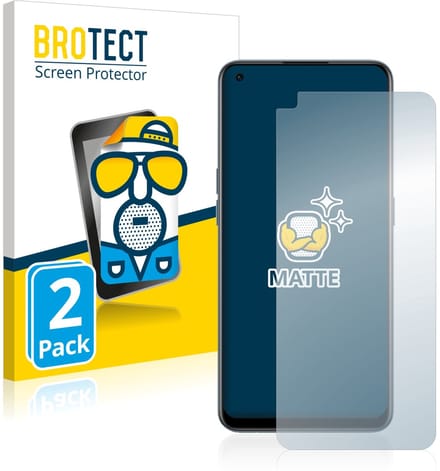 BROTECT - Screenprotector voor OnePlus Nord CE 2 5G - Folie Beschermfolie matte 2 Stuks