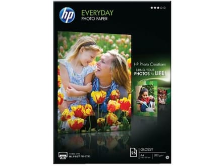 Inkjetpapier hp q5451a a4 matglans 200gr 25 vel