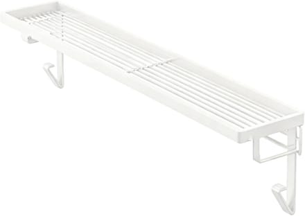 Radiator Plank - Strijkijzer Organizer - Ruimte Besparen - Zonder Boren - 50 x 12 x 7 cm - Wit