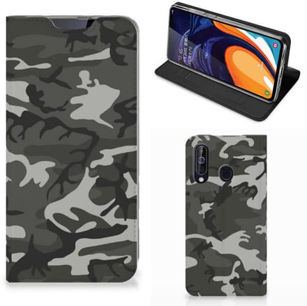 Samsung Galaxy A60 Hoesje met Magneet Army Light
