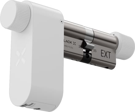 Black X - Smart Lock - 35/35mm - 45/45mm - wit