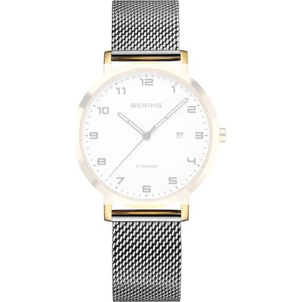 Bering PT-A18634S-BMCX Titanium band