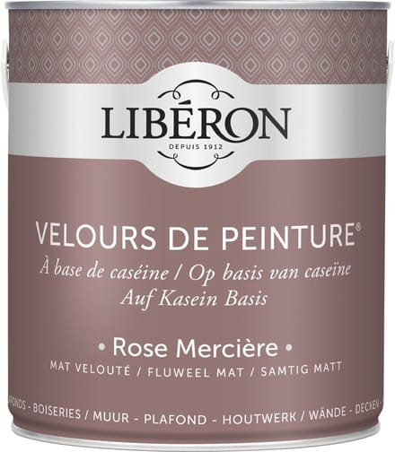 Liberon Velours De Peinture Muurverf - Mat - Rose Mercière - 2,5l