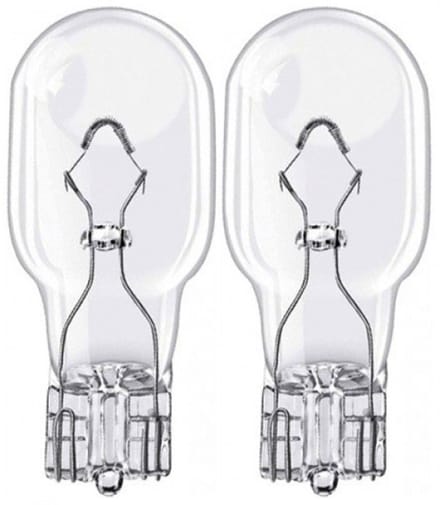 Glow W16W Tuinlamp T15 7W - 12V - Wedge Base - 15x36mm - Warm Wit