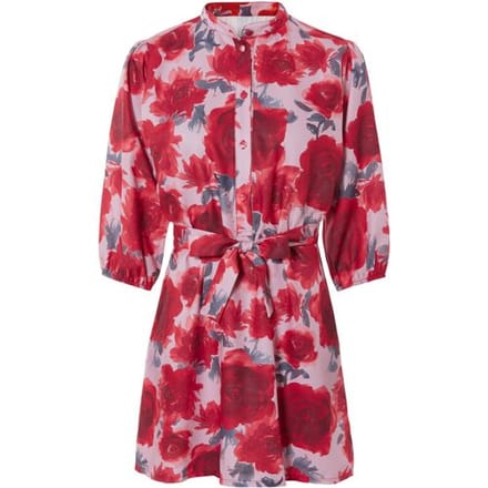 ESMARA Dames jurk (roze/rood, 40)