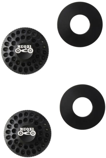 Pack van 2 Aluminium Voorvork Ventieldoppen voor Mountainbike