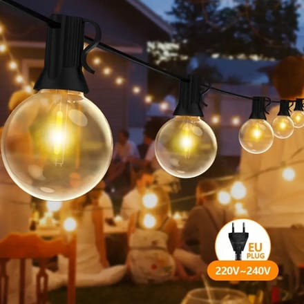 Nivard Lichtslinger - Lichtsnoer Buiten - Binnen - Klimop Slinger - Slinger Met Led Lichtjes - 5.5M