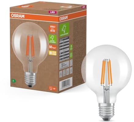 Eenvoudige LED lamp E27, 3,8 W, Helder Filament voor Algemene Verlichting