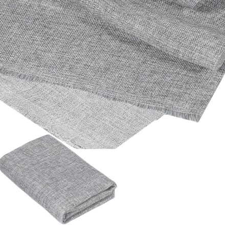 Luidsprekerdoek - Speaker Mesh - Luidspreker Reparatie - Akoestisch Transparant - 145 x 50 cm - Grijs