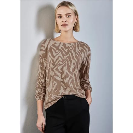 Zacht jacquard overhemd