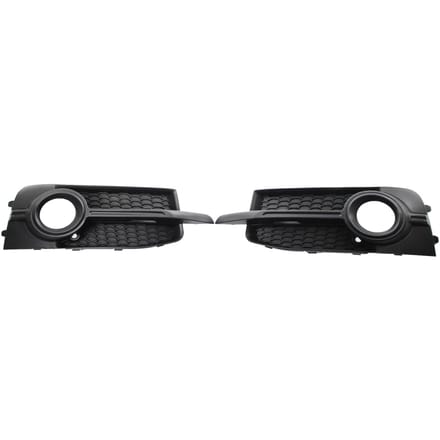 Voorbumper Mistlamp Grill Mistlamp Frames 2st, 8X0807681B/8X0807682B Vervanging Voor A1 zwart