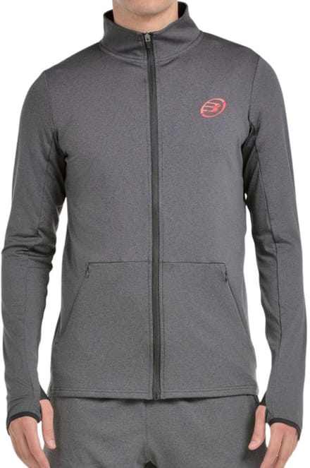 Bullpadel Sweatshirt Eridanu Heren Donkergrijs