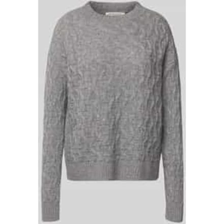 Gebreide pullover van kasjmier met ronde hals