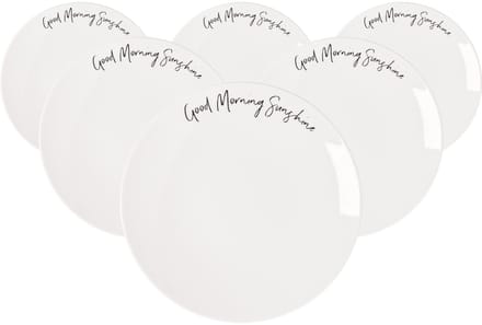 Frühstücksteller Sunshine Statement ø 21,2 cm Set van 6