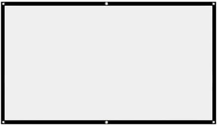 Projectorscherm - Projectiedoek Reflecterend - Thuisbioscoop Creëren - 4K Projectie Ondersteuning - 120 inch - Wit