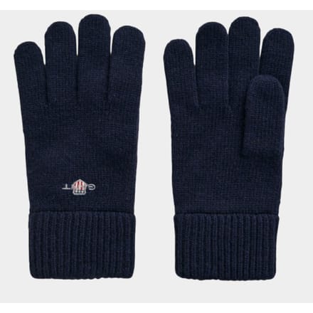 Gant Handschoenen Blauw SHIELD WOOL GLOVES 9930003/410