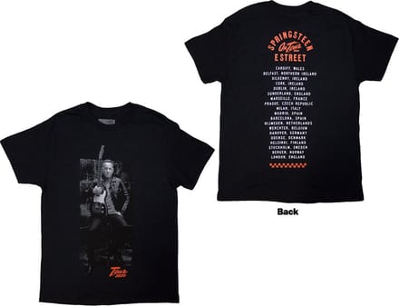 Bruce Springsteen - Tour '24 Wheel Heren T-shirt - S - Zwart