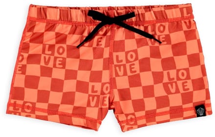 UV ZWEMBROEK CHECKERED LOVE-L