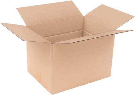 Folding dozen variabele hoogte 100/200 mm - 395 x 295 x 290 mm - Kartonnen verzenddozen voor veilig vervoer