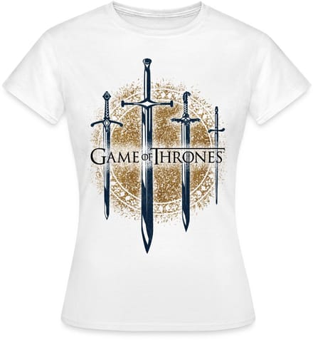 Game of Thrones Zwaarden Van De Koninkrijken T-Shirt Dames