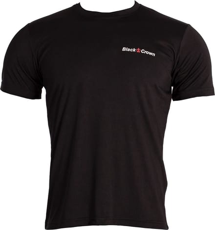 T-shirt Black Crown Inca