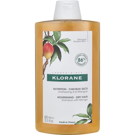 Klorane Haar Mangue Beurre de Mangue/Mangoboter Shampoo Droog Haar 400ml